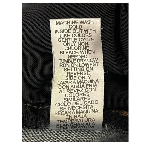 Democracy‎ Women's Jeans Ab Technology Reworked Upcycled High Rise Bling Size 14 - Picture 10 of 11